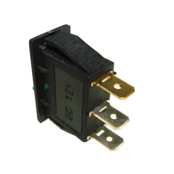 Przełącznik IXL101 2B 12V/20A zielony