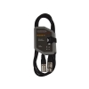 Przedłużacz XLR mikrofonowy black 2,0m