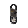 Przedłużacz XLR mikrofonowy black 3,0m