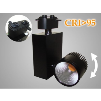 Projektor LED Cassidy szyna 1 faza 10W  WW  CRI>80