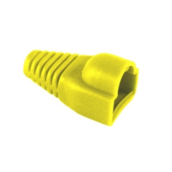 Osłona wtyku 8P8C RJ45 żółta