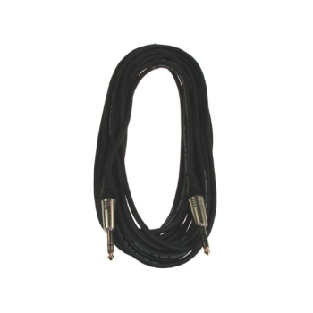 Kabel jack 6,3 stereo- jack 6,3 stereo 10,0m Digit