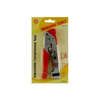 Zaciskacz HT-518G wtyki F, BNC, RCA kompresowane