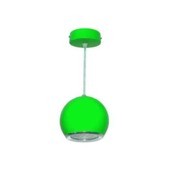 Lampa wisząca Tane led power  7W zielona DW