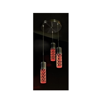 Lampa wisząca led Emerald 5W *3  WW  +RGB