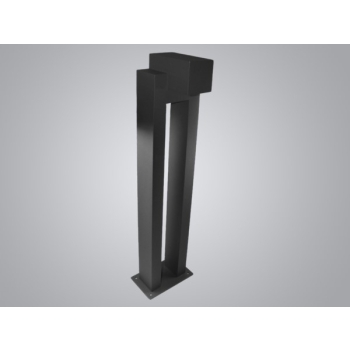 Słupek ogrodowy LED Laima 6W WW czarna IP54  60cm