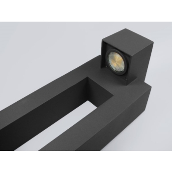 Słupek ogrodowy LED Laima 6W WW czarna IP54  60cm