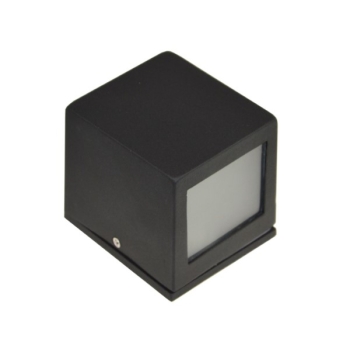 Oprawa elewacyjna LED Double 2*5W 4000K czarna IP5