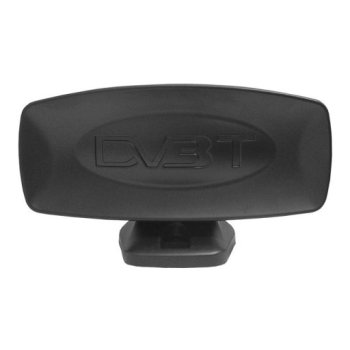 Antena TV pokojowa czarna mat DVB-T