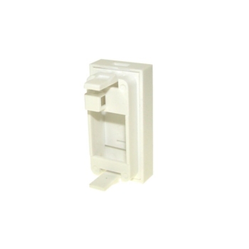 Mocowanie 1x z klapką do keystone 22,5x45mm