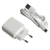 Ładowarka sieciowa USB Type-C L36 QC3.0 biała