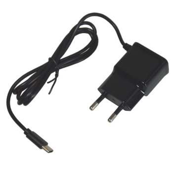 Ładowarka sieciowa USB Type-C 2,1A czarna