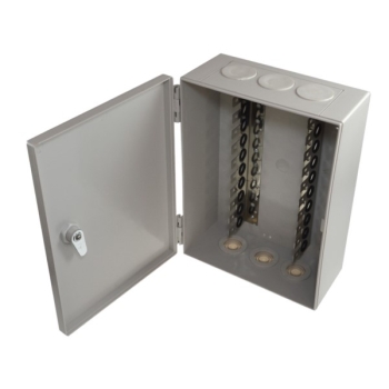 LSA Obudowa na 100 par 370x200x105 mm na klucz