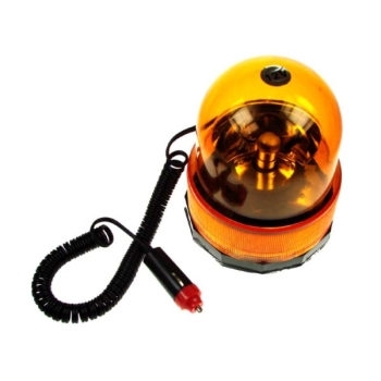 Lampa ostrzegawcza pomarańczowa 12V magnes
