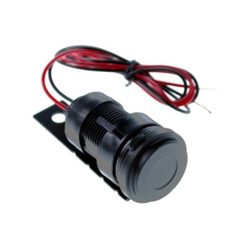 Ładowarka samochodowa montażowa 1x USB zamykana 12