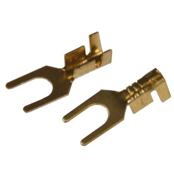 Konektor widełkowy W4 zagniatany na przewód 0,5-2m