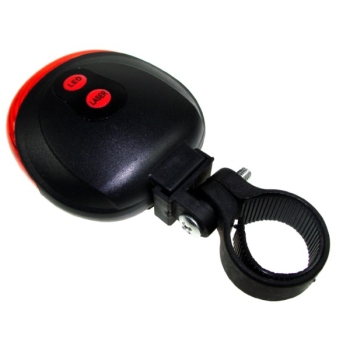 Lampa rowerowa LED tył z laserem