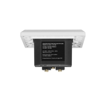 Gniazdo zasilające 230V podtynkowe + 2xUSB 5V 2,1A