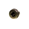 Gniazdo DC 2,1mm montaż.do obudowy metal
