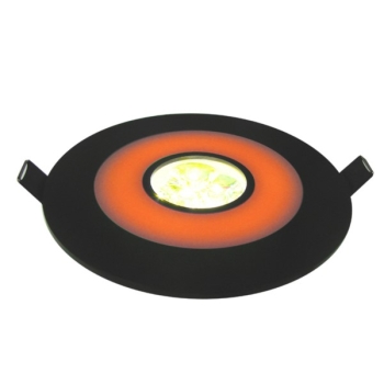 Downlight UANG red 3*1W biały ciepły,czarny