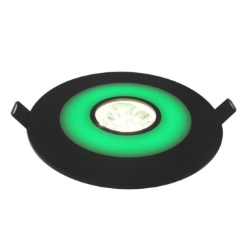 Downlight UANG green 3*1W biały dzienny,czarny