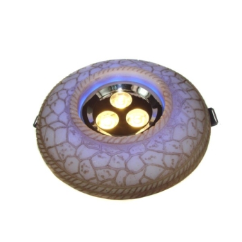 Downlight CASTLE blue 3*1W biały ciepły -