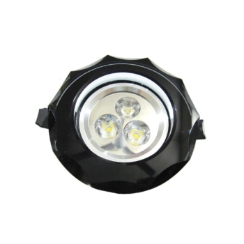 Downlight LED Power Finger Black 3*1W biały ciepły