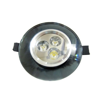 Downlight LED Power Drift Black 3*1W biały ciepły