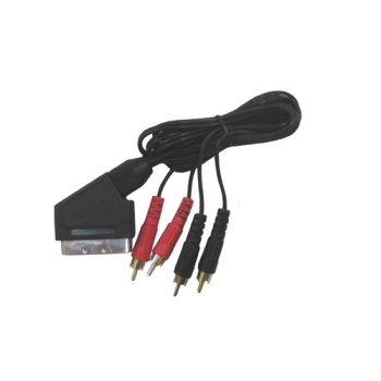 Kabel Euro-4*RCA 1,0m -
