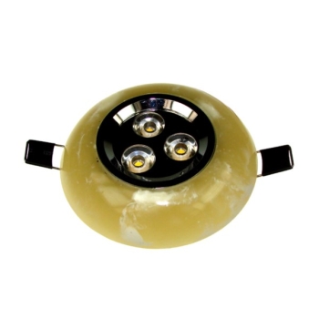 Downlight NEON blue 3*1W biały ciepły