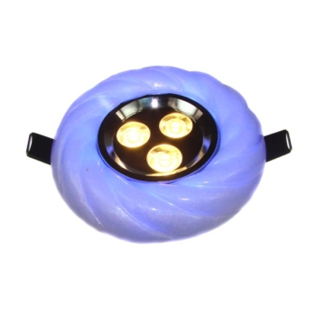 Downlight PALACE blue 3*1W biały ciepły