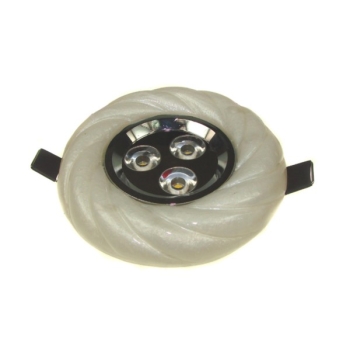 Downlight PALACE biały ciepły 3*1W biały zimny