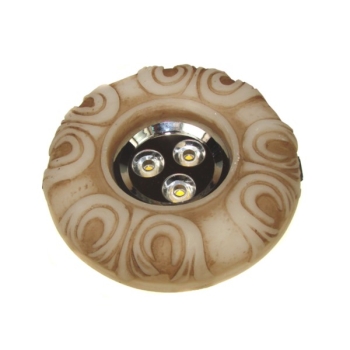 Downlight SENTRY green 3*1W biały ciepły
