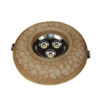 Downlight CASTLE RGB 3*1W biały dzienny -
