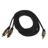 Kabel Jack3,5st-2RCA Metal  3,0m