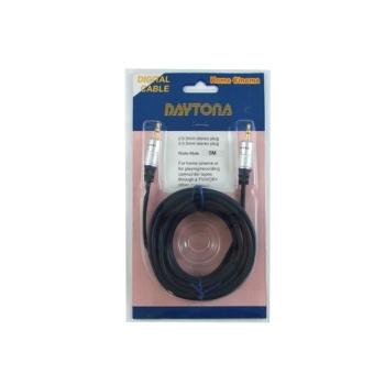 Kabel Jack3,5st.-Jack3,5st. Digital  5,0m Blister