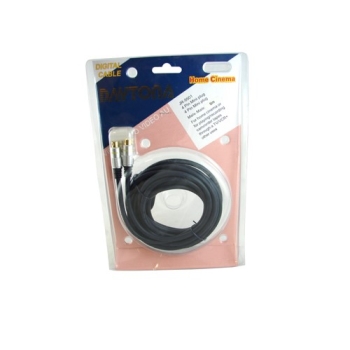 Kabel SVHS Digital złote  5,0m Blister-