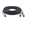 Kabel SVHS-2*RCA Digital 5,0m Blister -