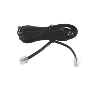 Kabel telefoniczny  2m czarny