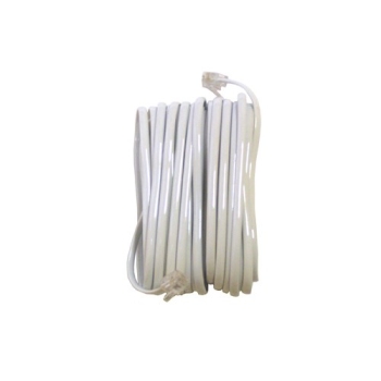 Kabel telefoniczny  7m biały