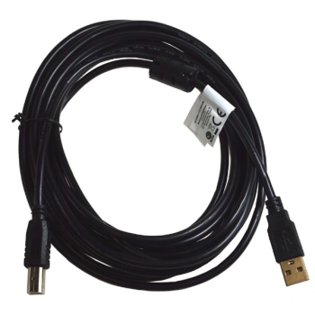 Kabel USB do drukarki AM-BM 5,0m czarny