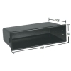 Kieszeń pod radio (188x58x105mm)