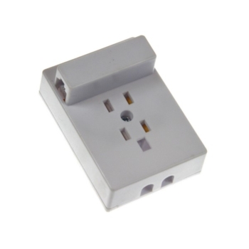 Gniazdo telefoniczne uniwersalne podwójne