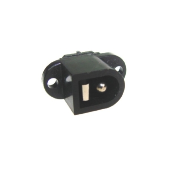 Gniazdo DC 2,5mm montaz.do obudowy plastik