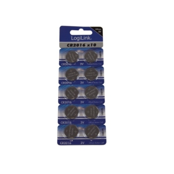 Bateria CR2016 3V LogiLink 10szt./blister
