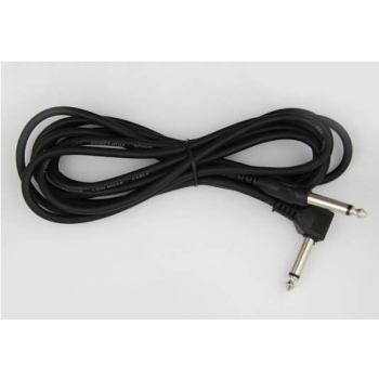 Kabel Jack 6,3mono-Jack 6,3mono plastik kątowy 3,0