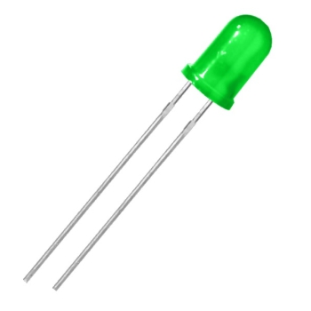Dioda 5mm zielona