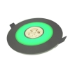 Downlight ARIES green 3*1W biały dzienny,srebrny -