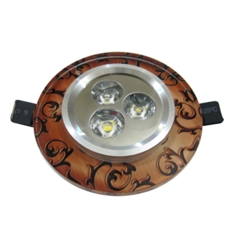 Downlight LED Power Elippe 3*1W biały ciepły