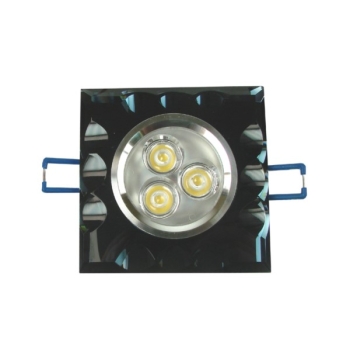 Downlight LED Power Kent Black 3*1W biały dzienny